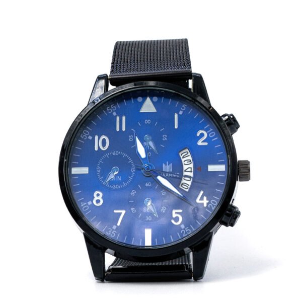 Premium Watch for Man Genius Mesh Strap Black In Loose Packing